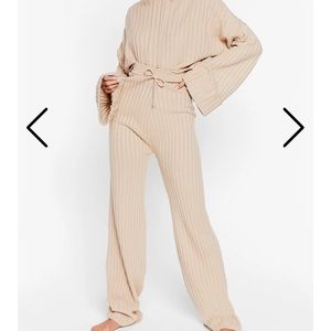 NWT Knit Lounge Set